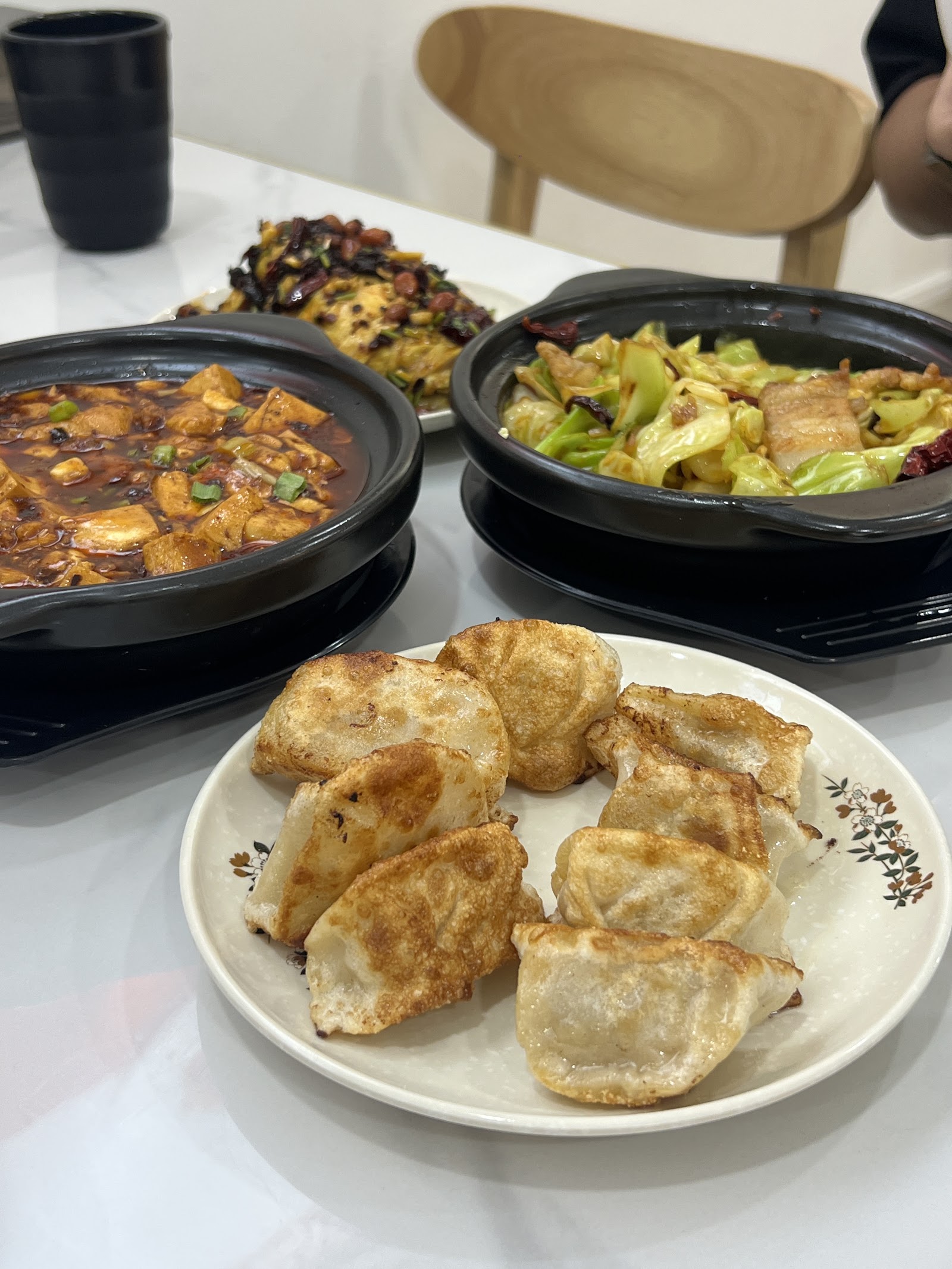 肉煎饺 Fried pork dumpling