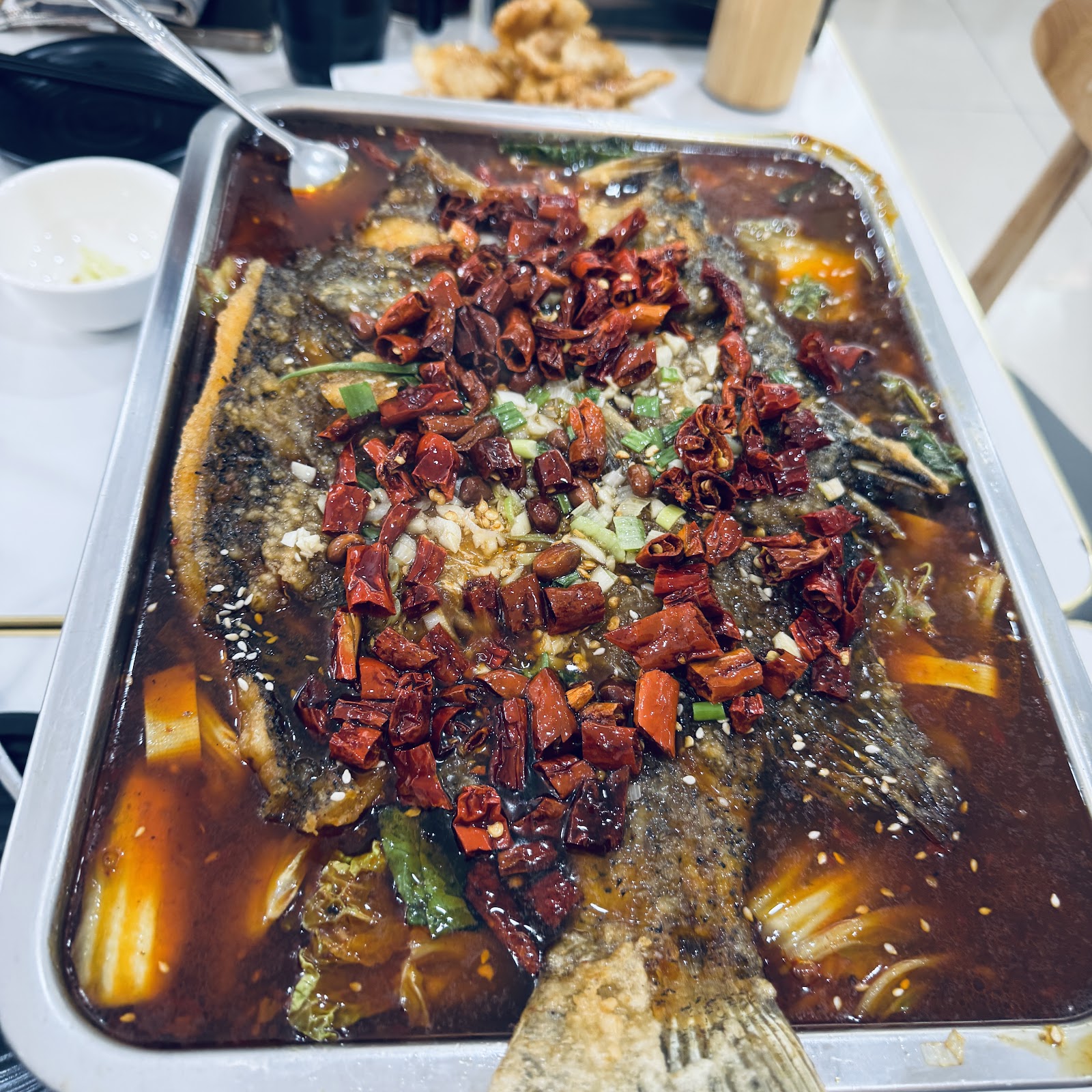 香辣烤鱼/酸菜烤鱼 Roast Fish